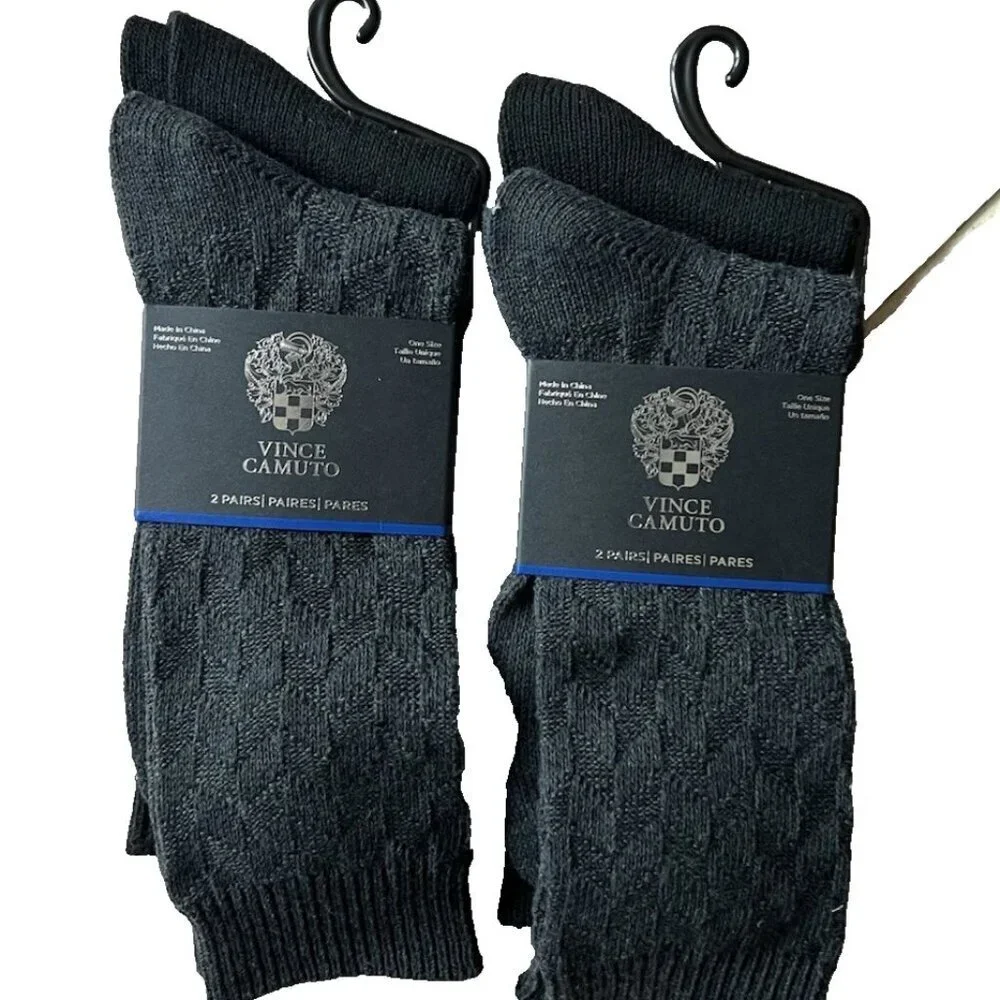 Bundle of 4 Vince Camuto Dress Socks - One Size Fits Most